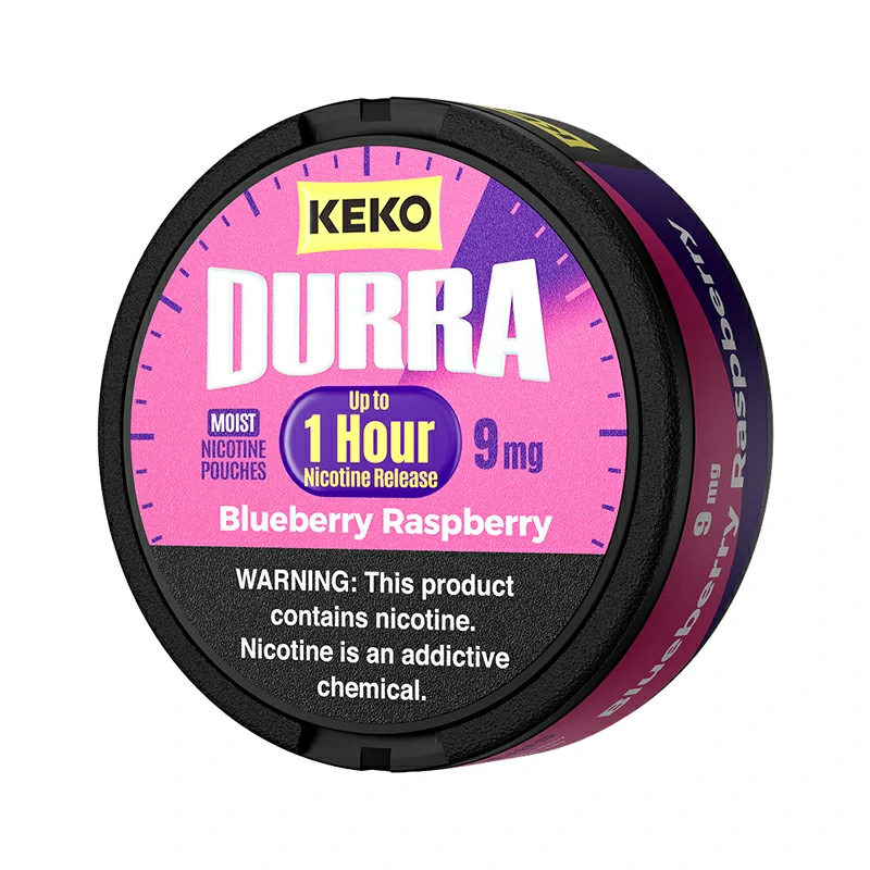 KEKO DURRA Blueberry Raspberry 9mg Nicotine Pouches