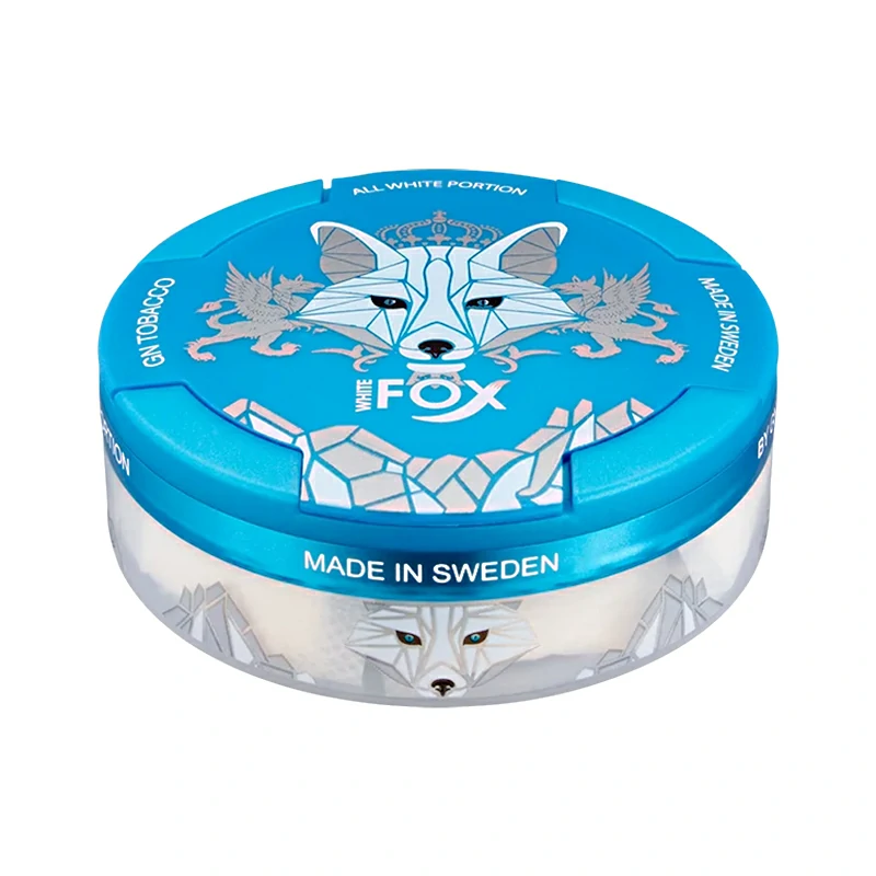 White FOX New 16mg with 5 Flavors - Vibe Snus