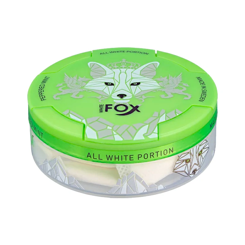 White FOX New 16mg with 5 Flavors - Vibe Snus
