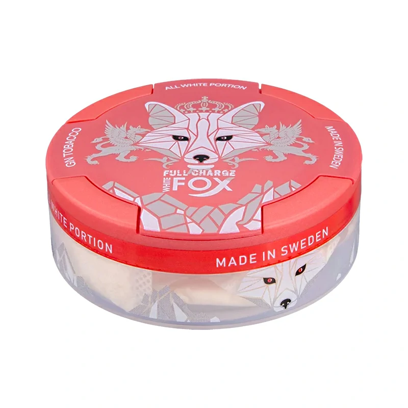 White FOX New 16mg with 5 Flavors - Vibe Snus