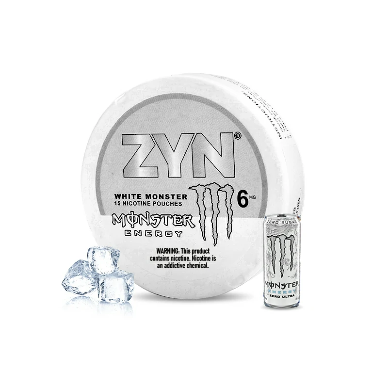 New Edition ZYN White Monster 6mg Nicotine Pouches