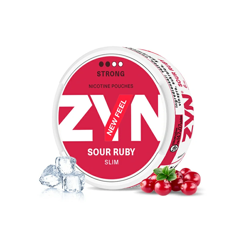 Buy ZYN Sour Ruby New Feel Slim 6mg