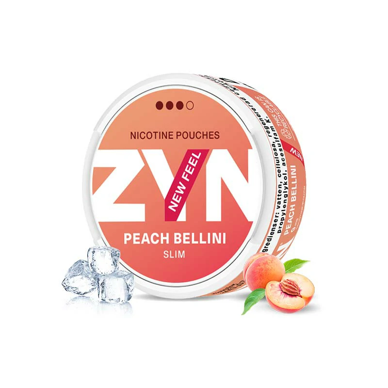 Buy ZYN Peach Bellini Slim 9mg