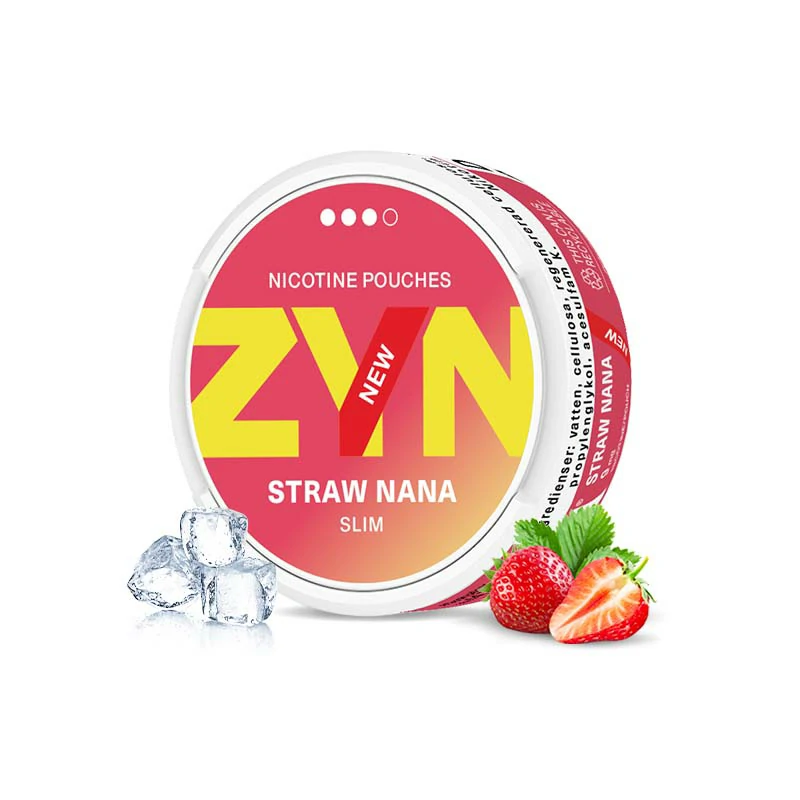 Buy ZYN Straw Nana Slim 9mg