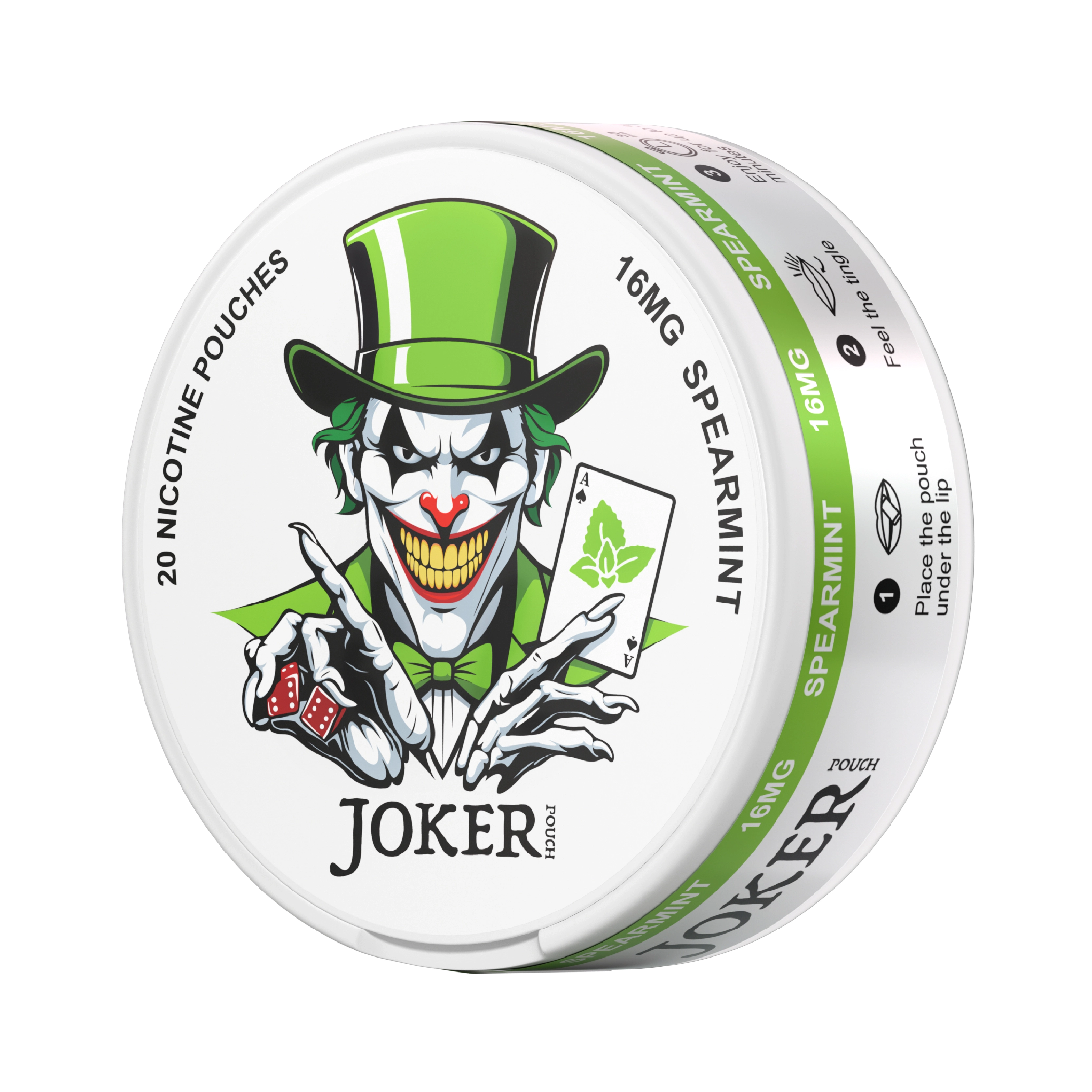 Joker Spearmint 16mg Nicotine Pouches